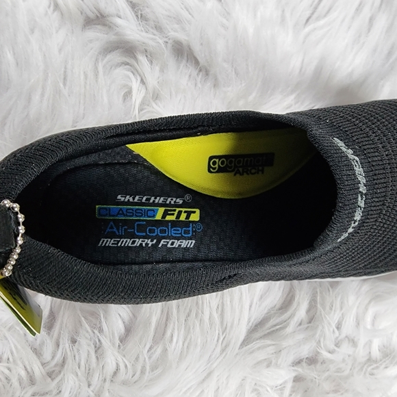 Skechers Lattimore Carlow Men's Size 10 Black Slip-On Sneaker - Picture 7 of 8